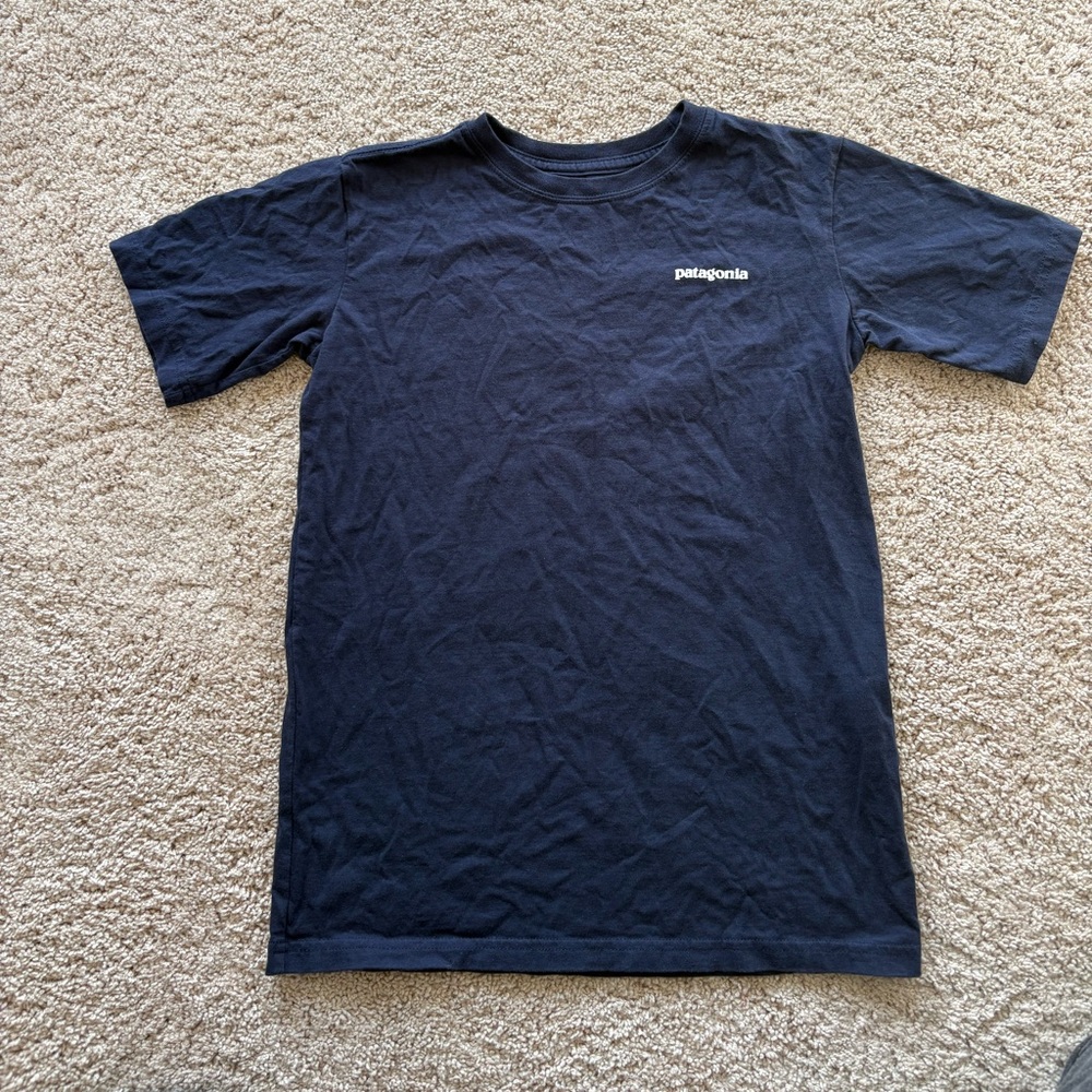 NWOT Patagonia Navy Organic Cotton Tee